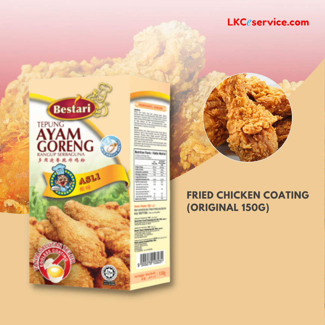 Bestari Fried Chicken Coating Original 150g [3231]